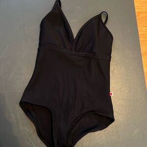 Small Zoe Yumiko Leotard Black
